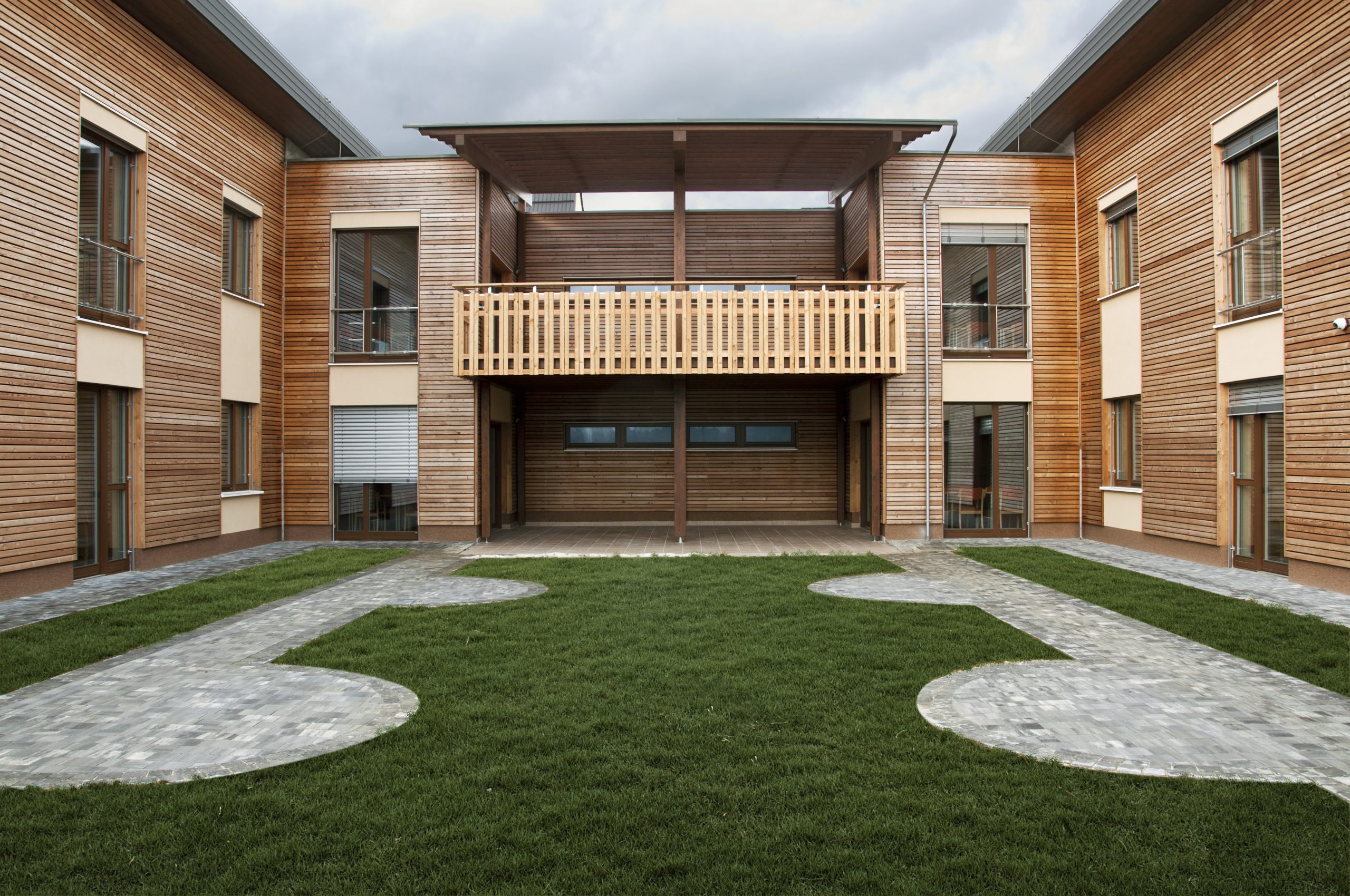 Complesso residenziale in legno