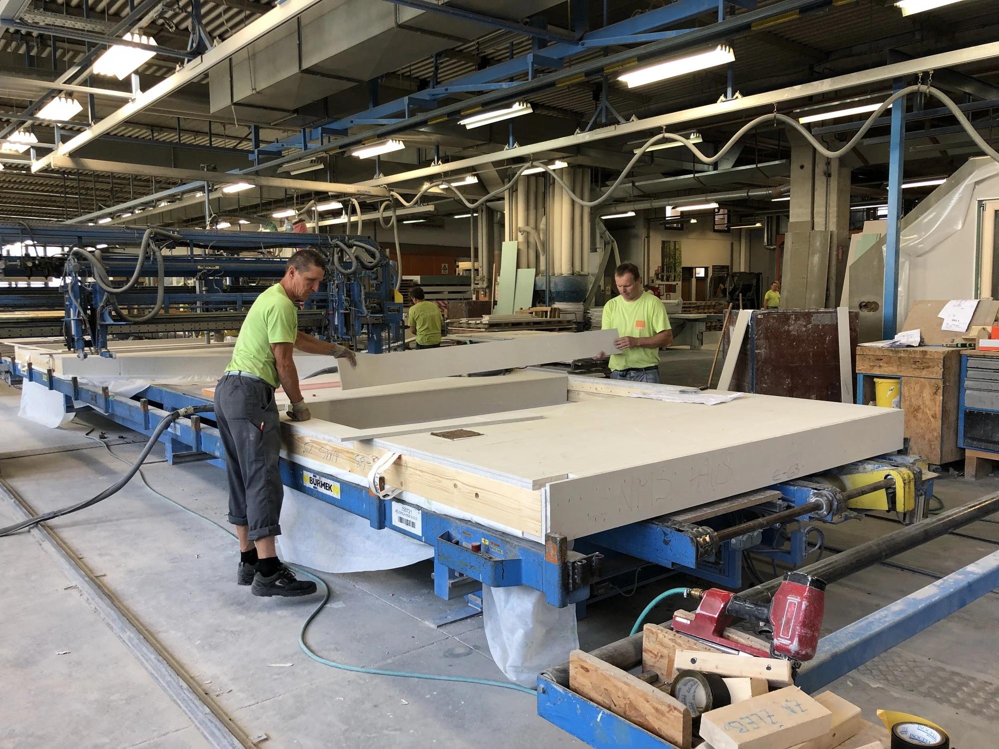 Produzione in stabilimento